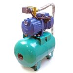 Pedrollo 4CPm 100-C Sessiz Paket Hidrofor 5 Kat 12 Daire 24 Litre Tanklı